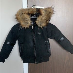 Small toddler pelle coat